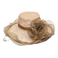 Cardiff Derby Floral Organza Fascinator