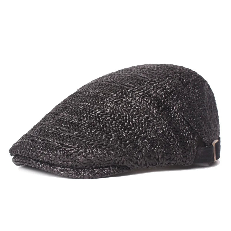 Da Souza Summer Straw Flat Cap