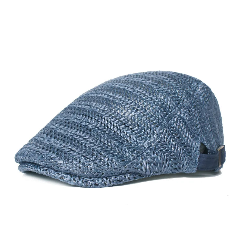 Da Souza Summer Straw Flat Cap
