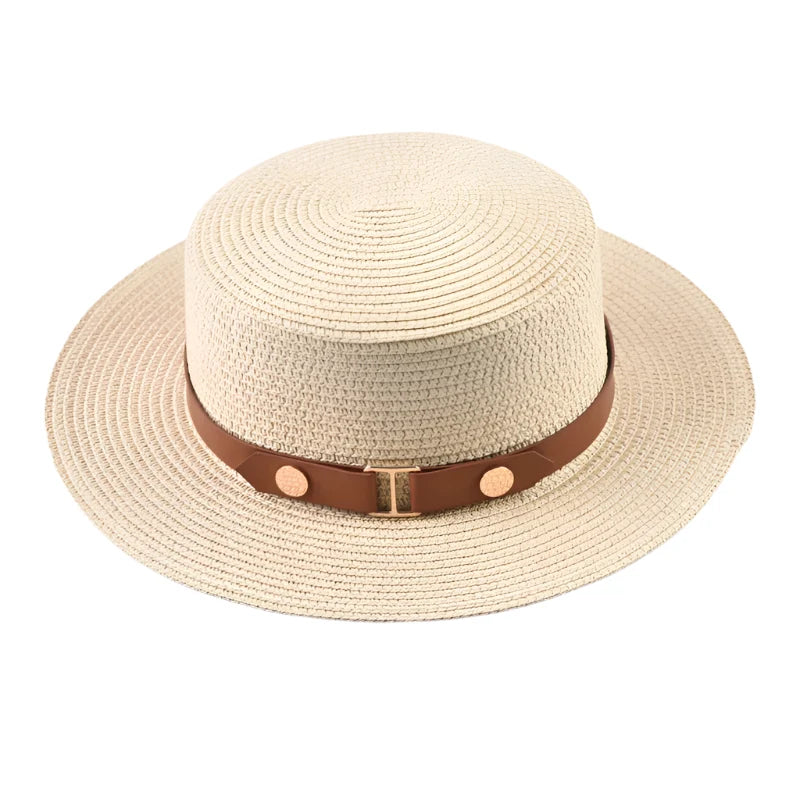 Figueira Summer Straw Boater Hat