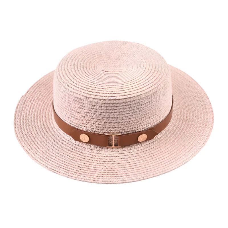 Figueira Summer Straw Boater Hat