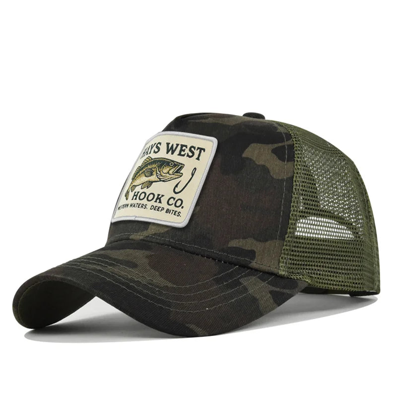 Hays West Hook Co. Fishing Trucker Cap