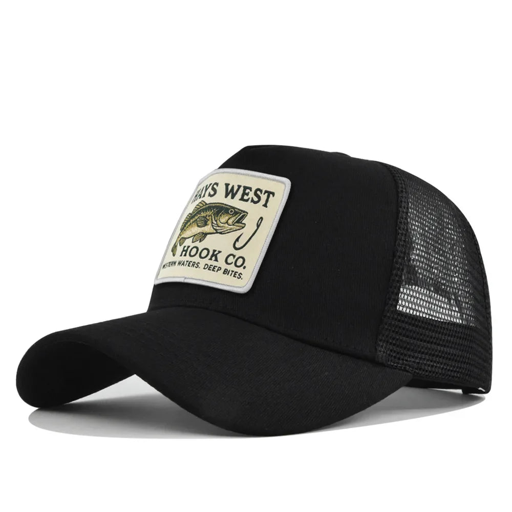Hays West Hook Co. Fishing Trucker Cap