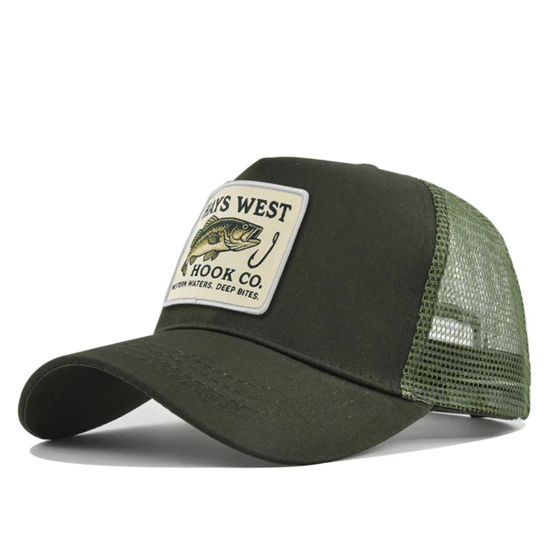 Hays West Hook Co. Fishing Trucker Cap