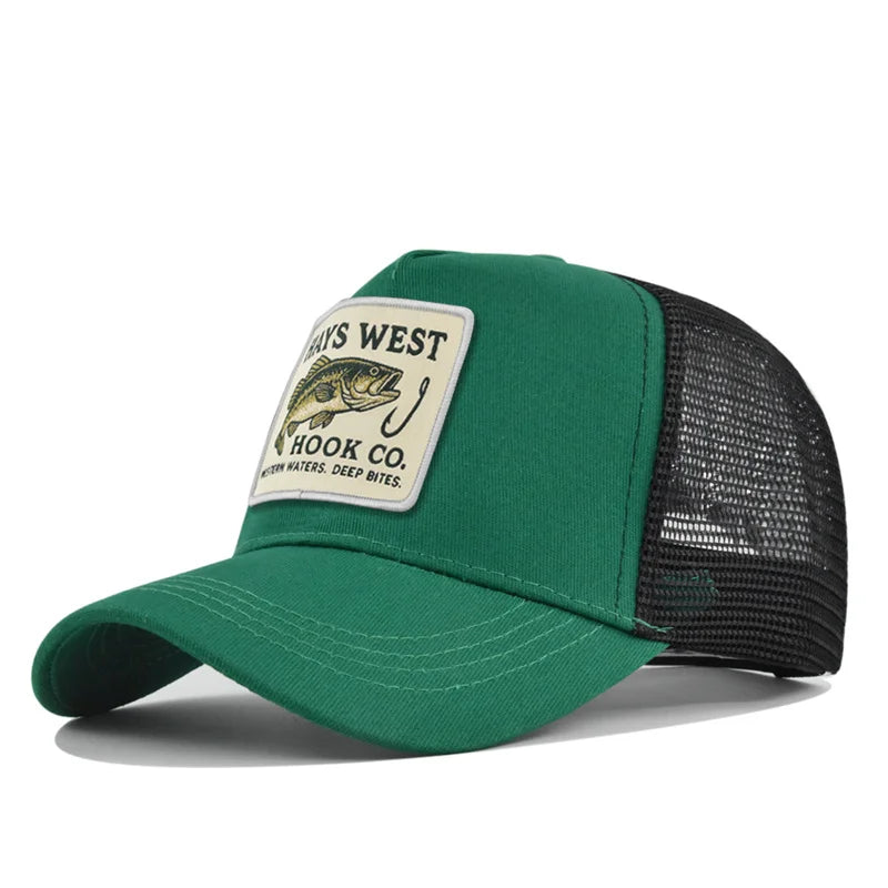 Hays West Hook Co. Fishing Trucker Cap