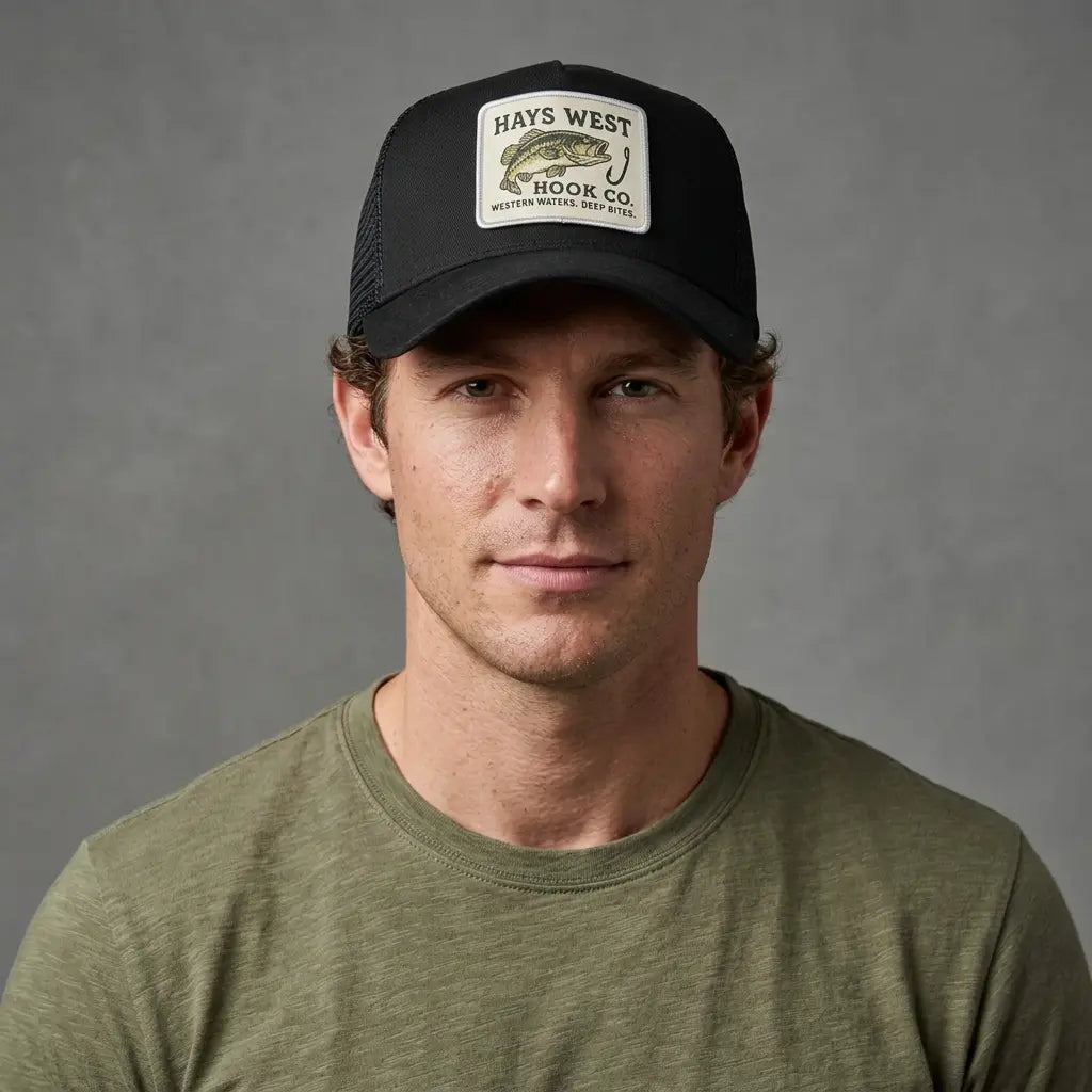 Hays West Hook Co. Fishing Trucker Cap