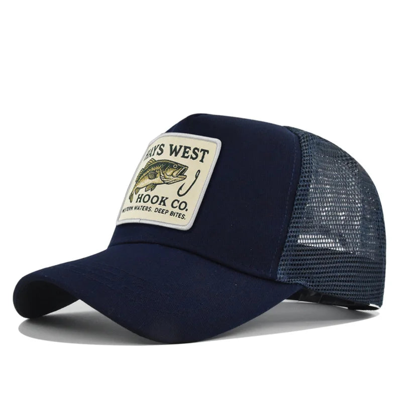 Hays West Hook Co. Fishing Trucker Cap