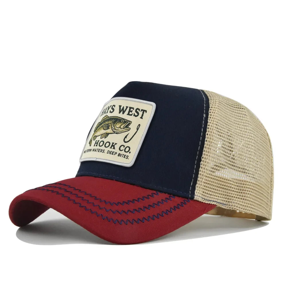 Hays West Hook Co. Fishing Trucker Cap