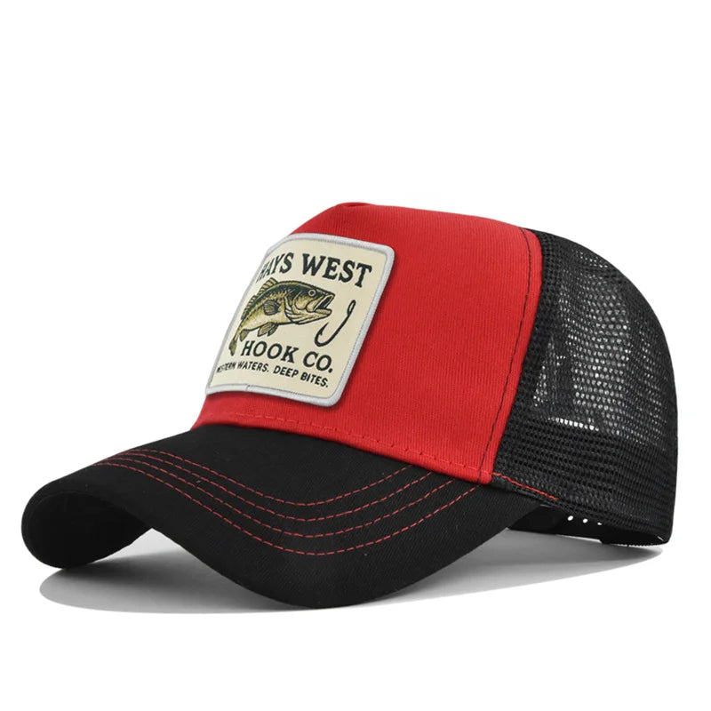 Hays West Hook Co. Fishing Trucker Cap