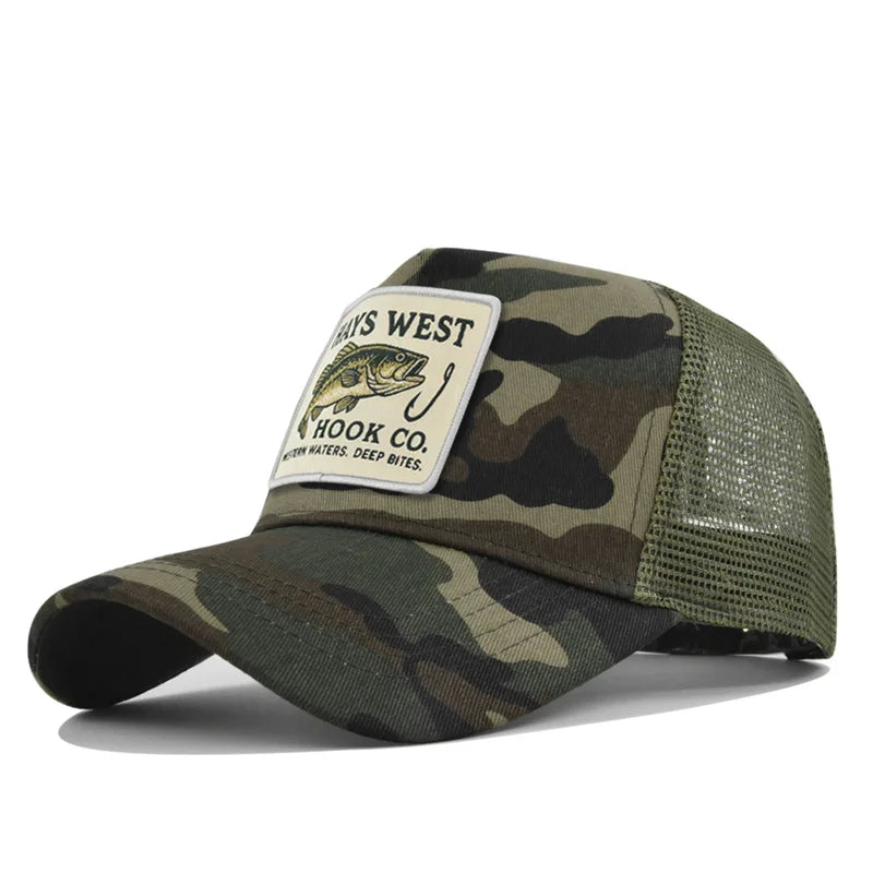 Hays West Hook Co. Fishing Trucker Cap