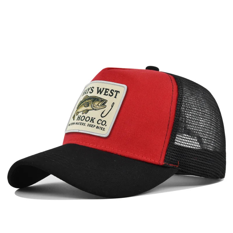 Hays West Hook Co. Fishing Trucker Cap