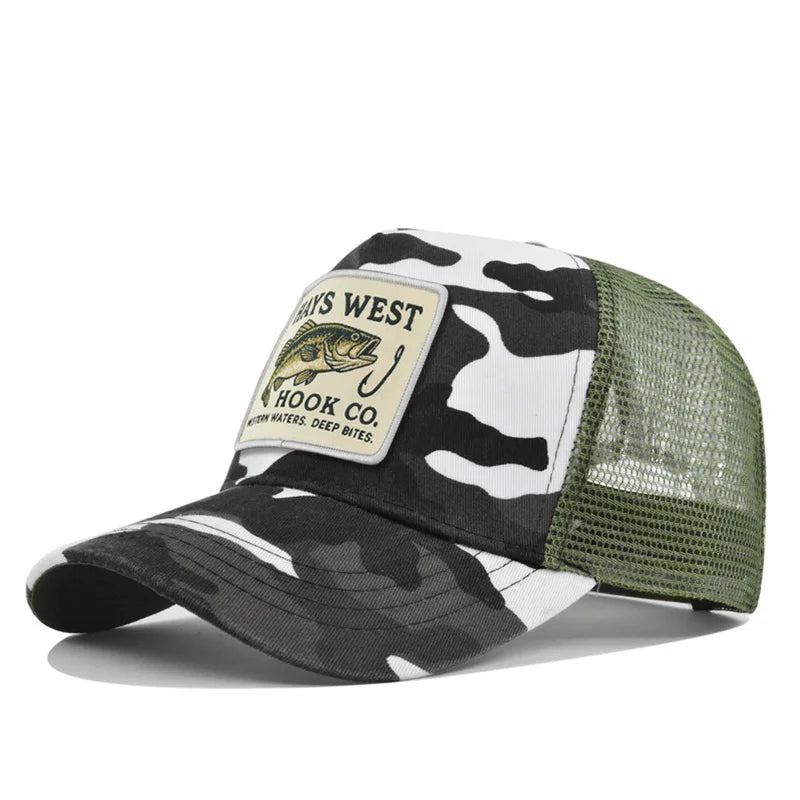 Hays West Hook Co. Fishing Trucker Cap