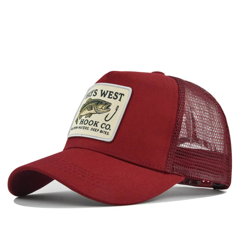 Hays West Hook Co. Fishing Trucker Cap