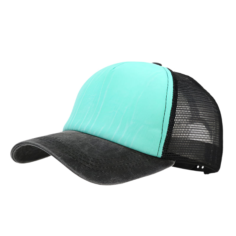 Kids Summer Cotton Trucker Cap