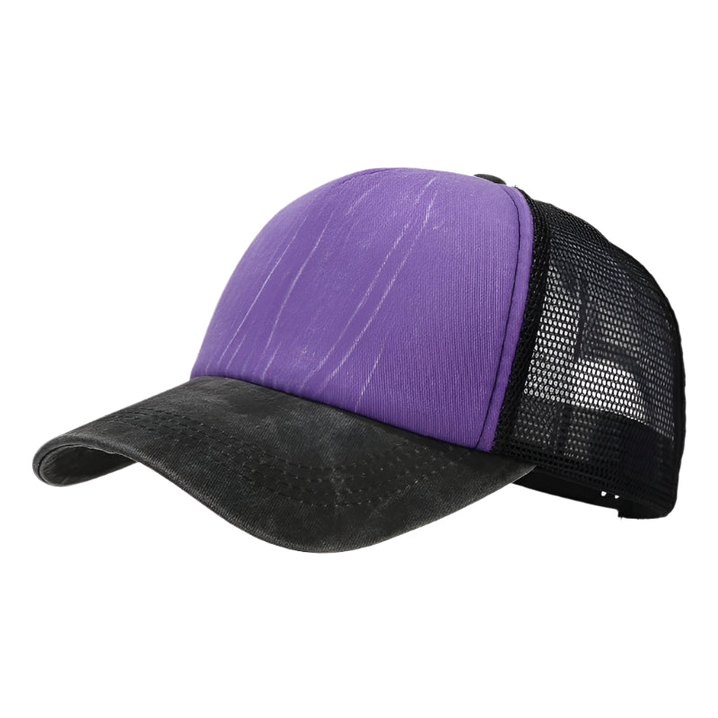 Kids Summer Cotton Trucker Cap