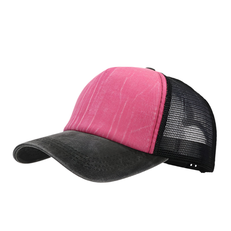 Kids Summer Cotton Trucker Cap