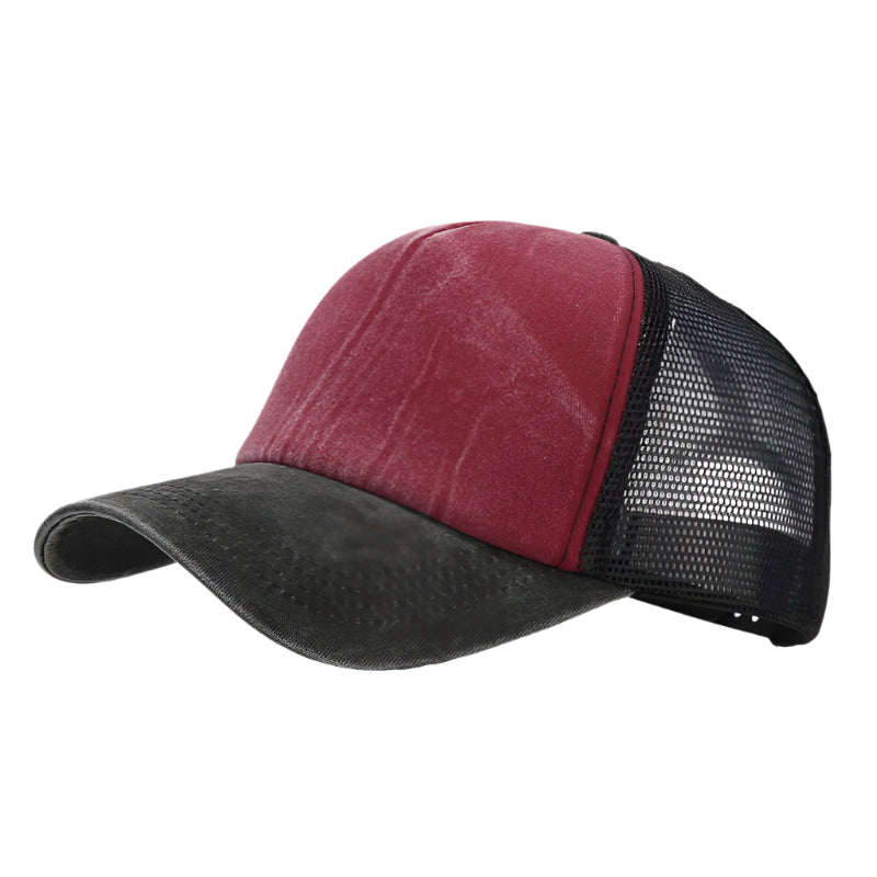 Kids Summer Cotton Trucker Cap