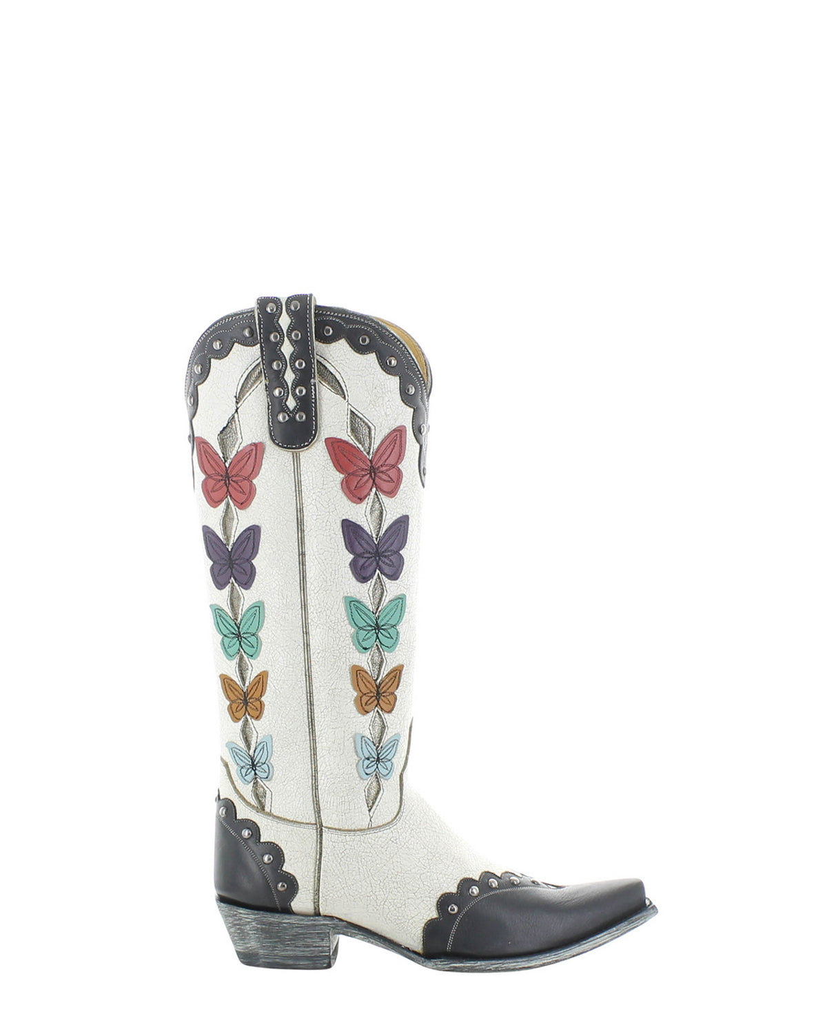 Women's Heart Tall Cowgirl Boots - Taupe - view 2