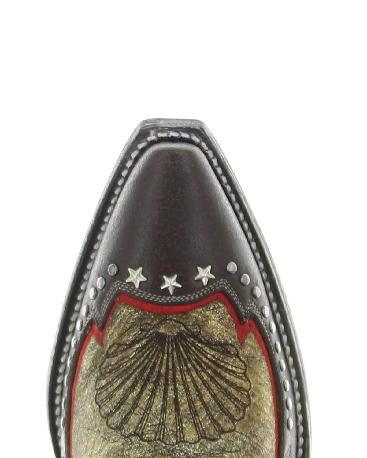Women's Goat Western Cowgirl Boots - Gold/Black - view 4