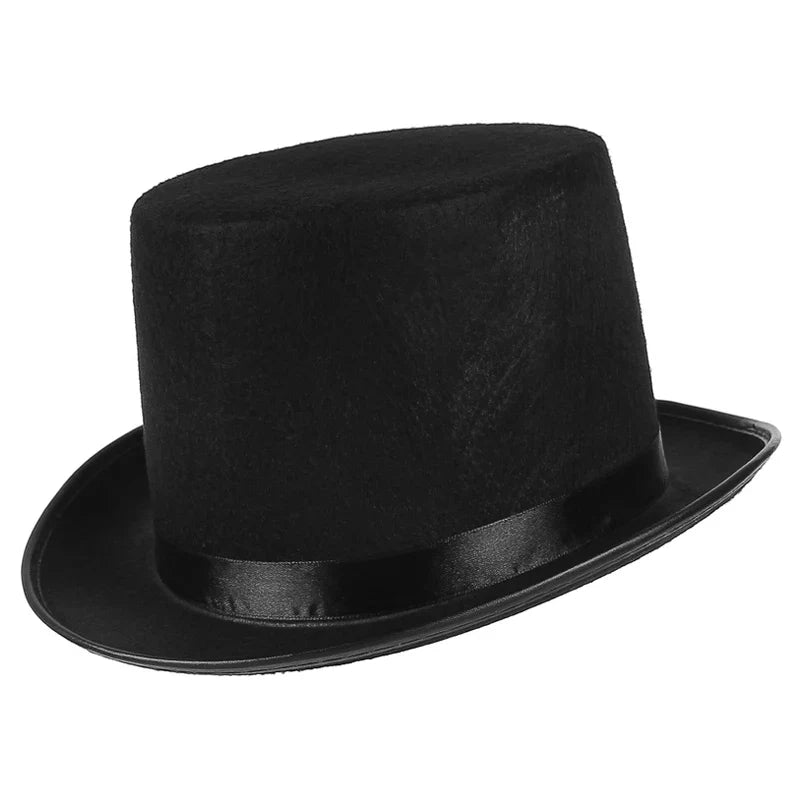 Magician Halloween Felt Top Hat