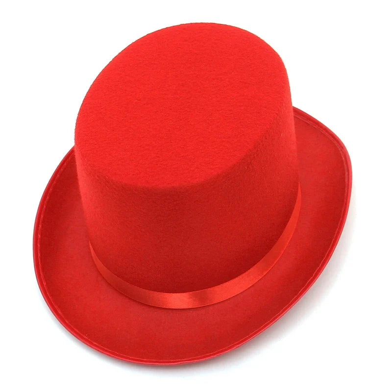 Magician Halloween Felt Top Hat