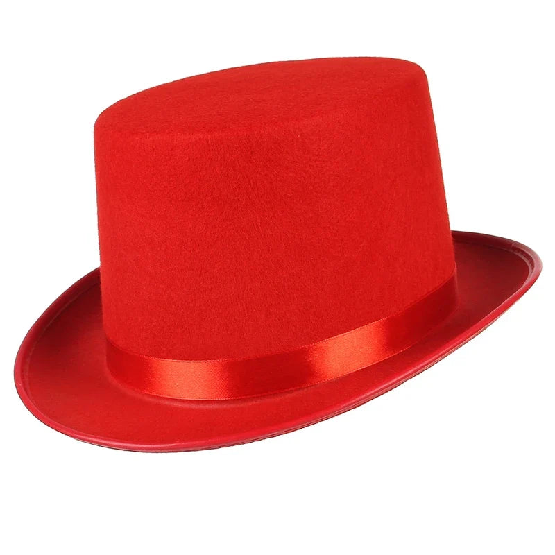 Magician Halloween Felt Top Hat