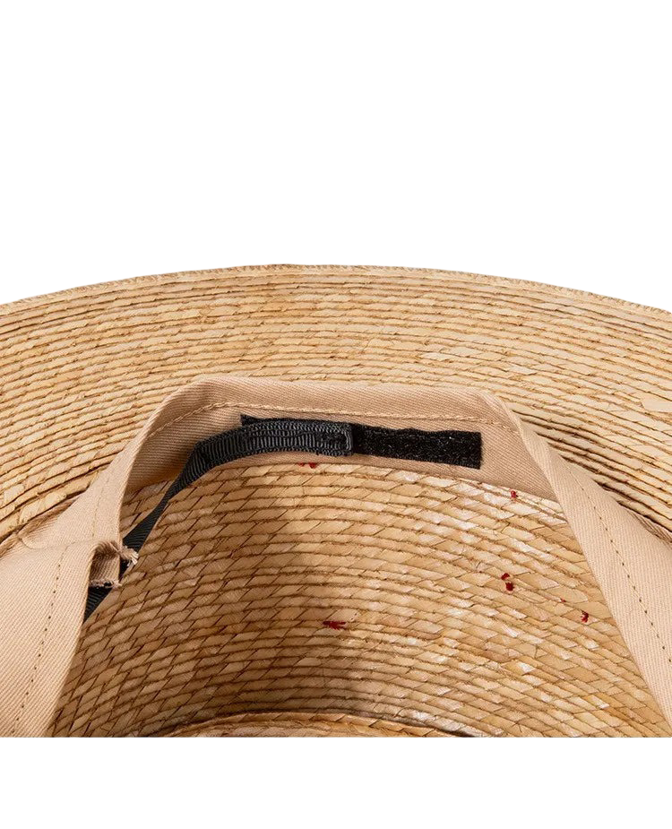 Maldives Summer Handmade Straw Porkpie Hat