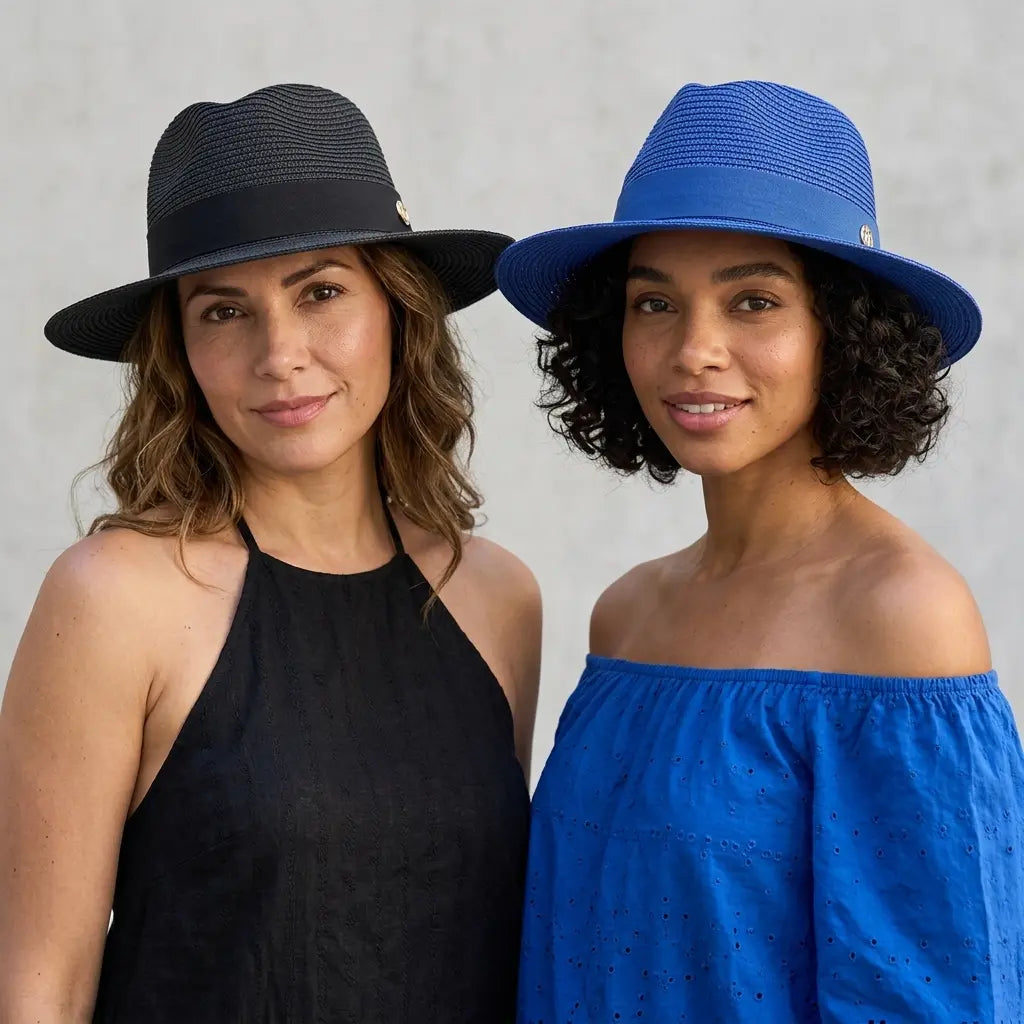 Maracaibo Summer Straw Fedora Hat