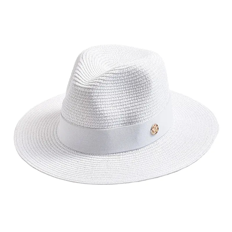 Maracaibo Summer Straw Fedora Hat