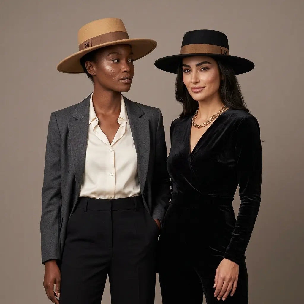 Maribeau Vintage Boater Hat