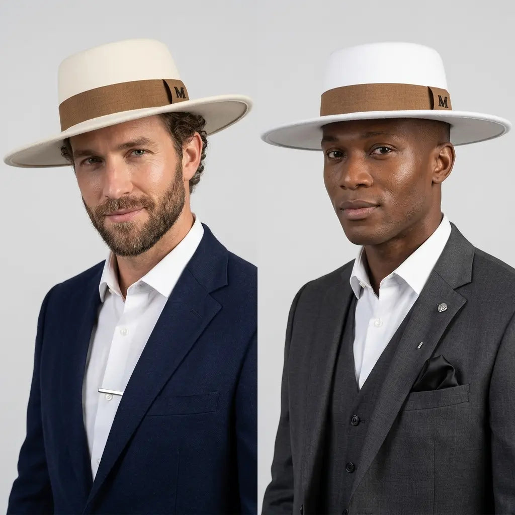 Maribeau Vintage Boater Hat