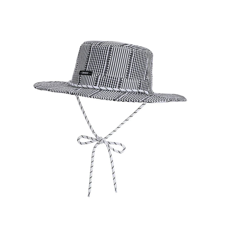 Napoli Summer Striped Fisherman Boater Hat