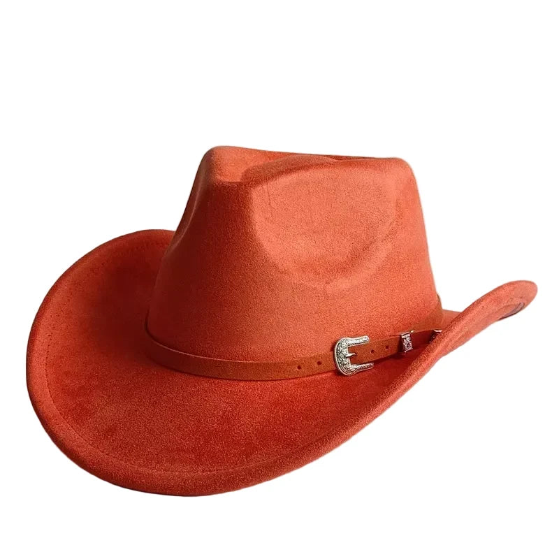 North Dakota Suede Western Cowboy Hat