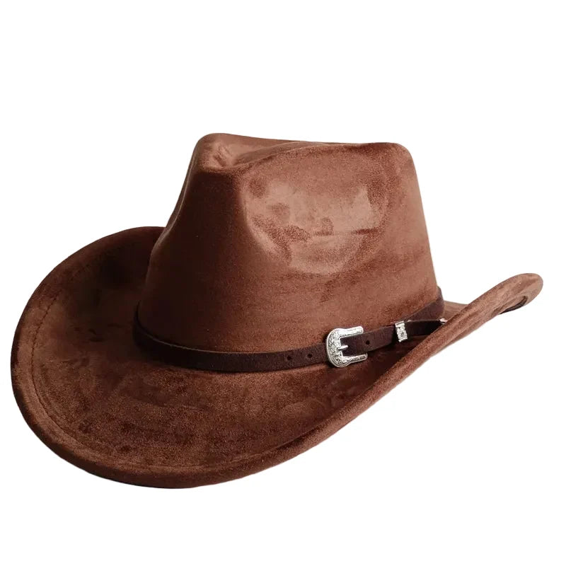 North Dakota Suede Western Cowboy Hat