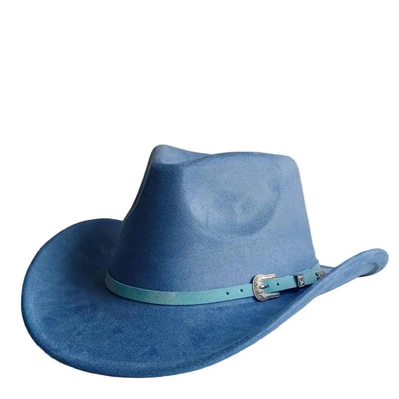 North Dakota Suede Western Cowboy Hat