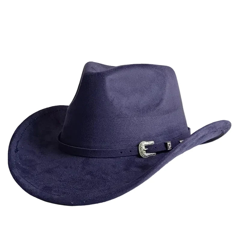 North Dakota Suede Western Cowboy Hat