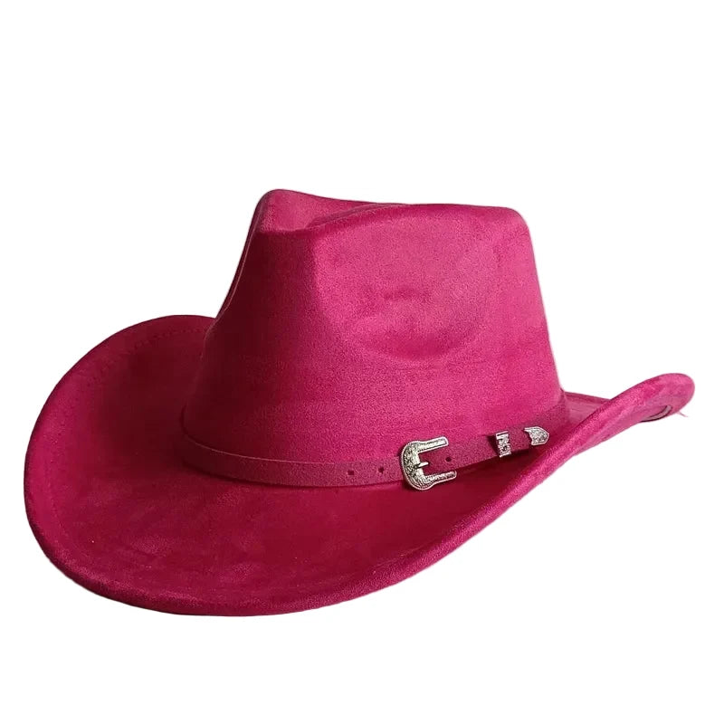 North Dakota Suede Western Cowboy Hat