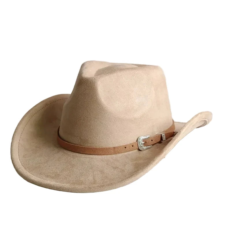 North Dakota Suede Western Cowboy Hat