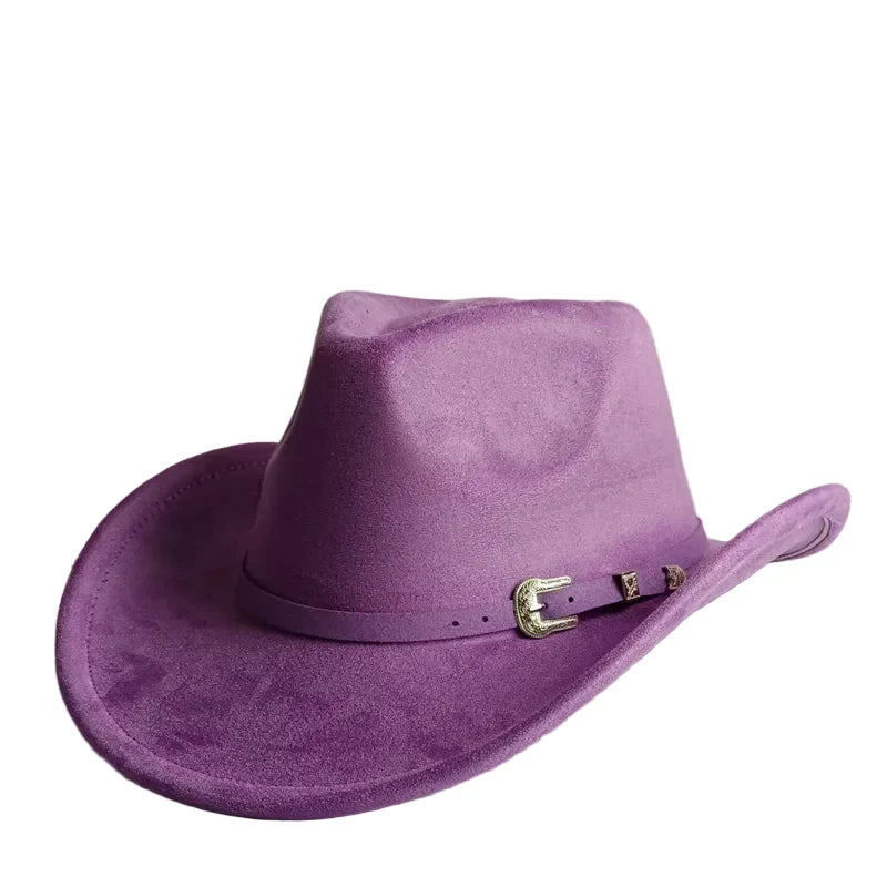 North Dakota Suede Western Cowboy Hat