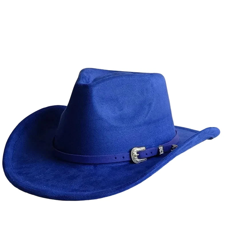North Dakota Suede Western Cowboy Hat