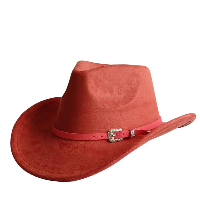 North Dakota Suede Western Cowboy Hat