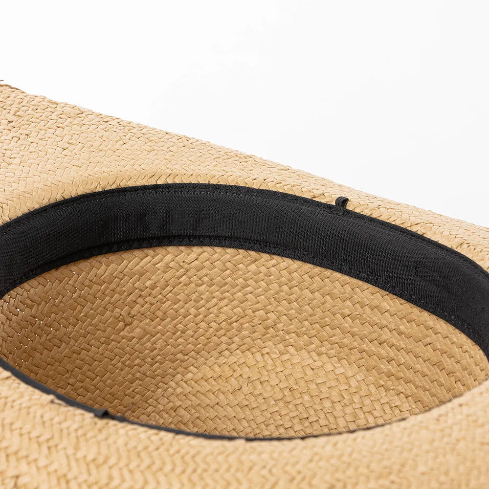 Rimini Summer Handmade Straw Western Cowboy Hat