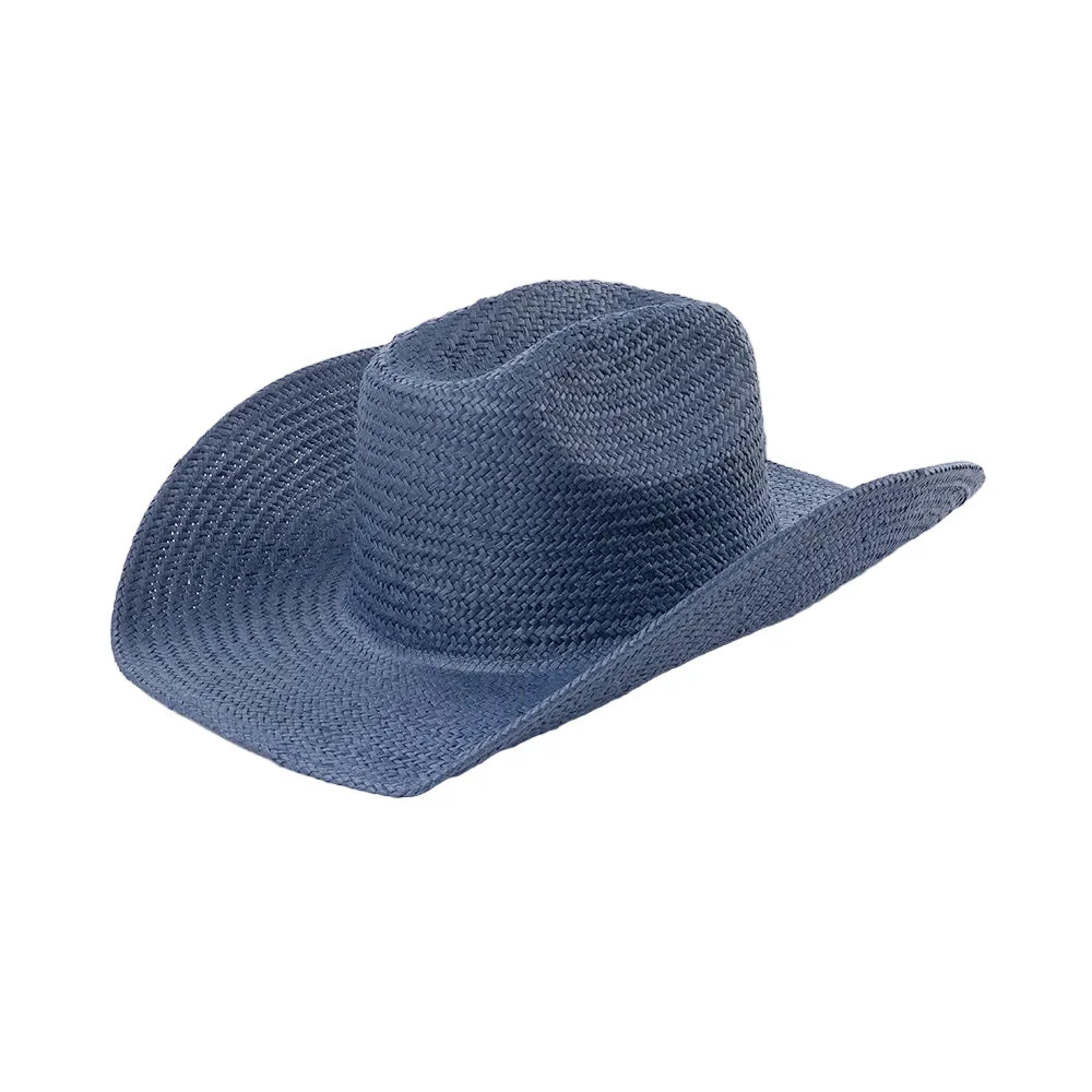 Rimini Summer Handmade Straw Western Cowboy Hat