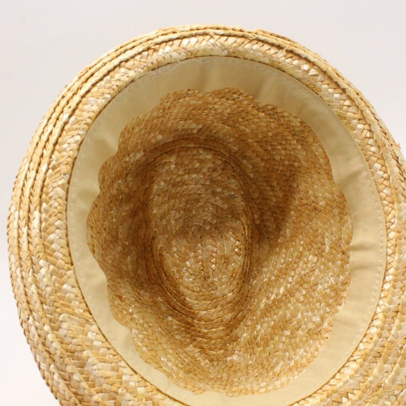 Riviera Summer Straw Trilby Hat