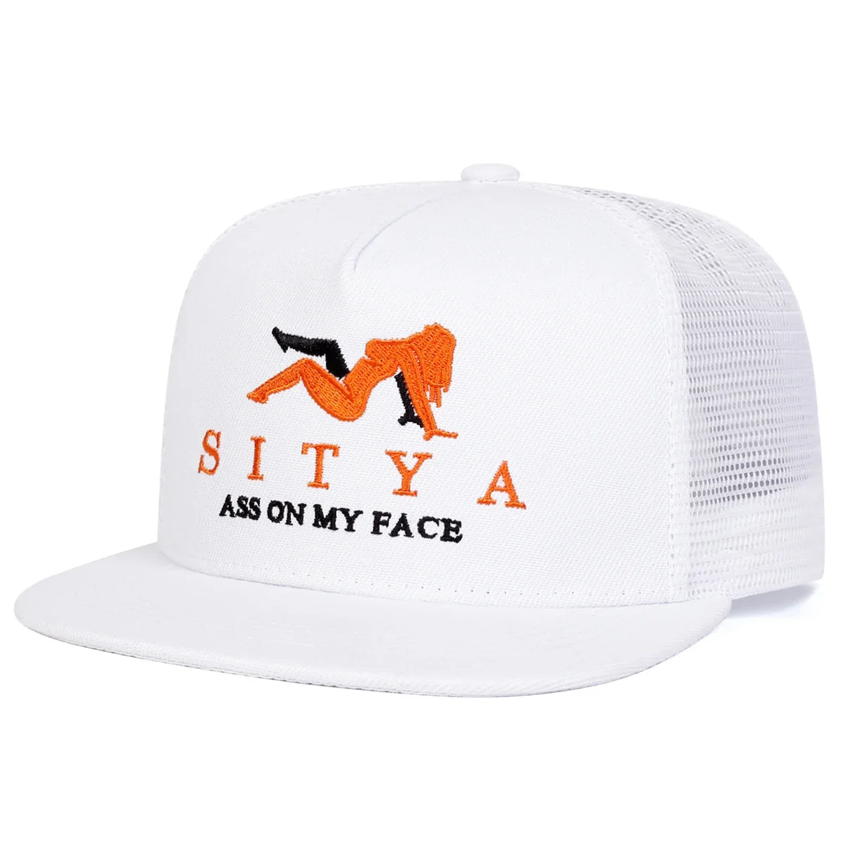SITYA Ass On My Face Trucker Snapback Cap
