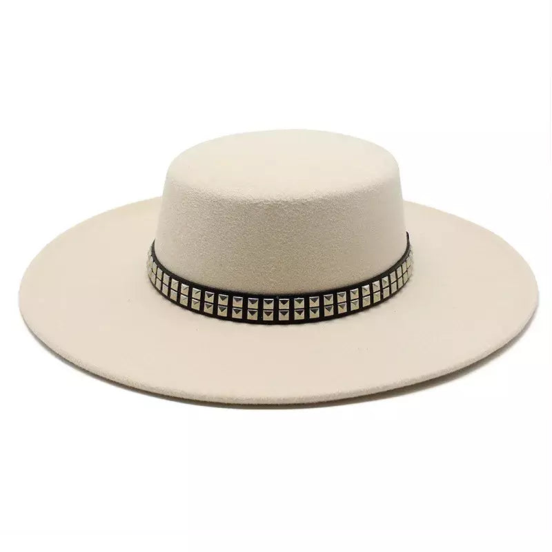 Savoie Vintage Cotton Boater Hat