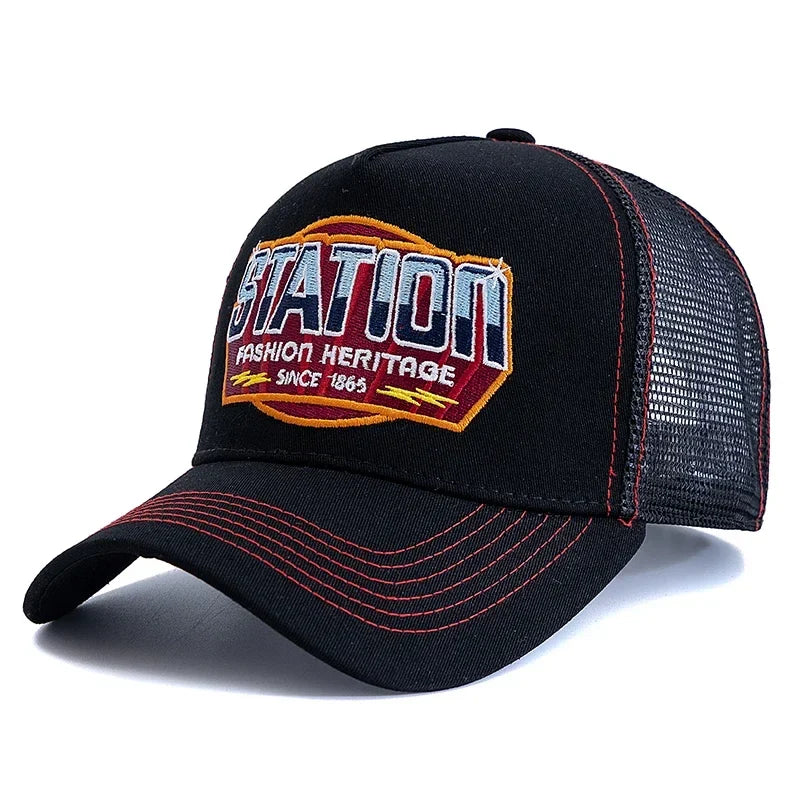 Station Fashion Heritage 1865 Trucker Cap