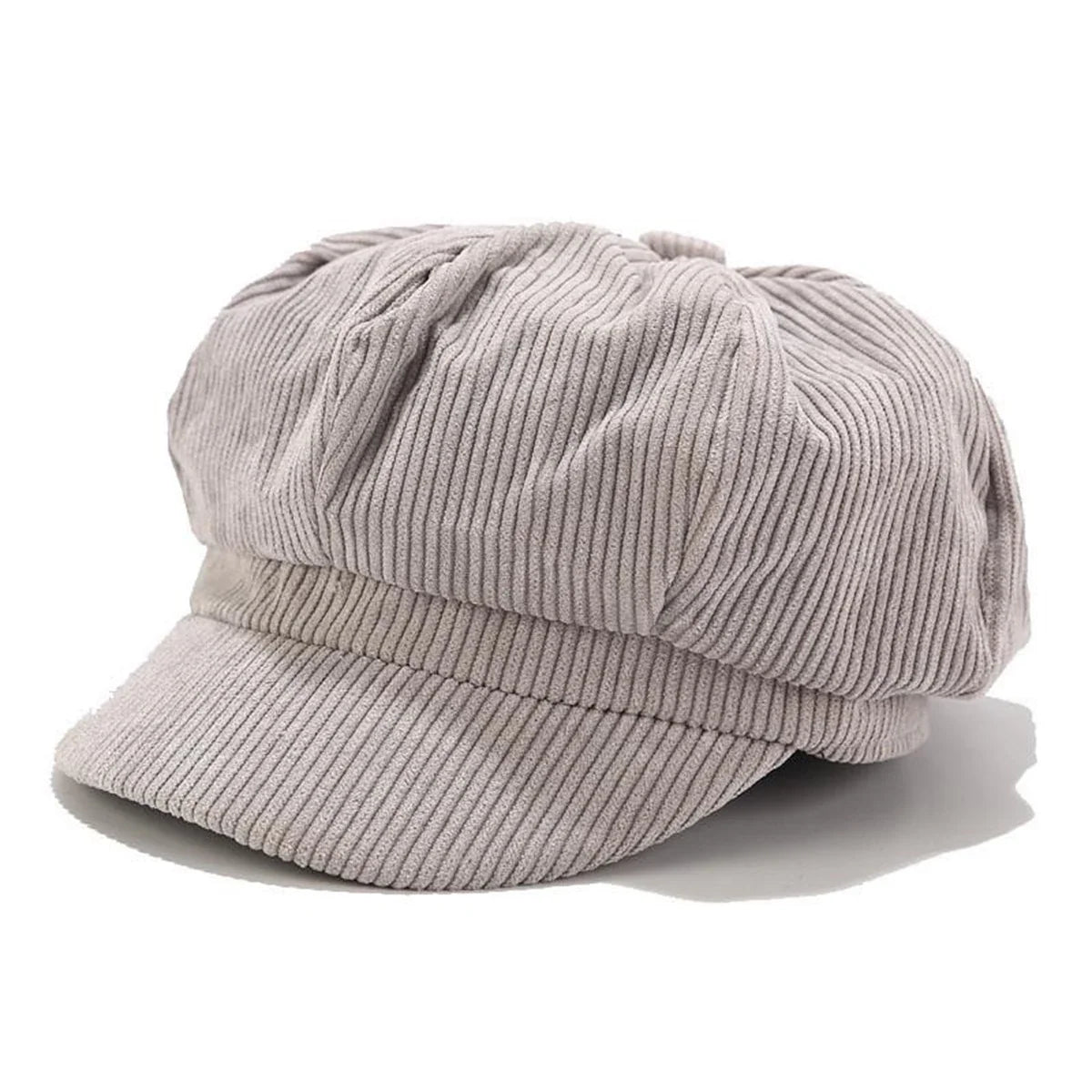 Talleyrand Women Corduroy Newsboy Cap