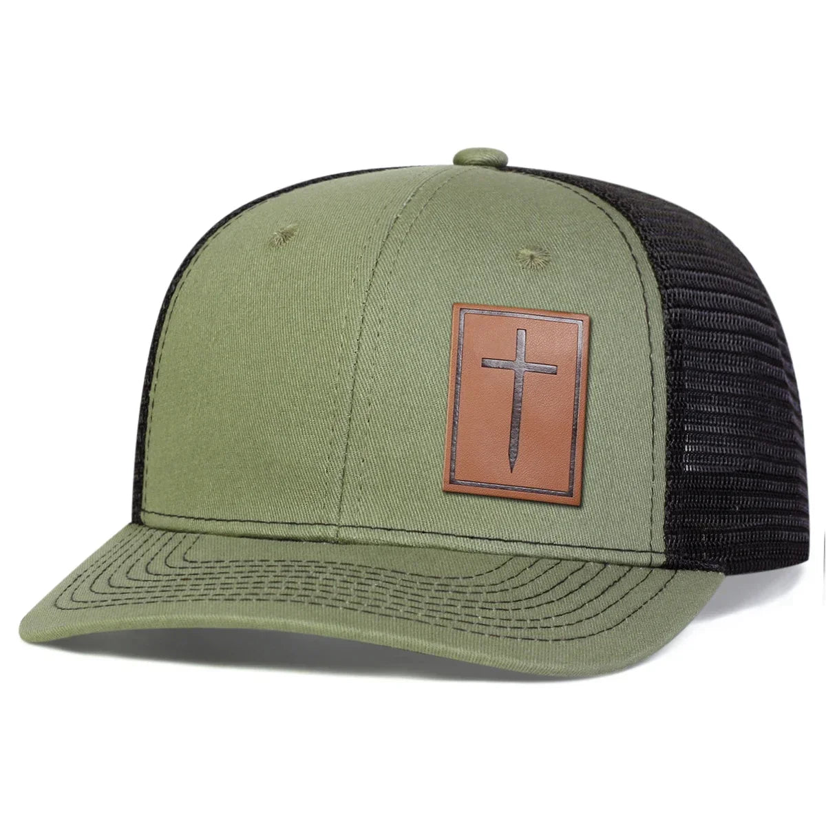 The Holy Cross Trucker Snapback Cap