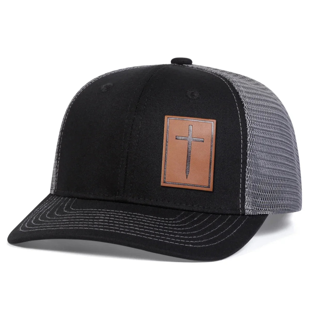 The Holy Cross Trucker Snapback Cap